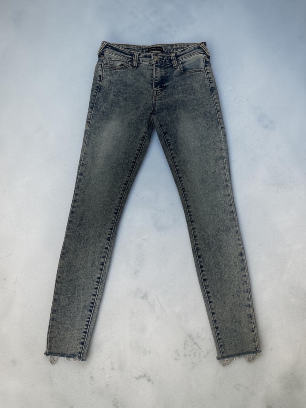 True Religion Jennie Curvy Mid Rise Skinny Jeans